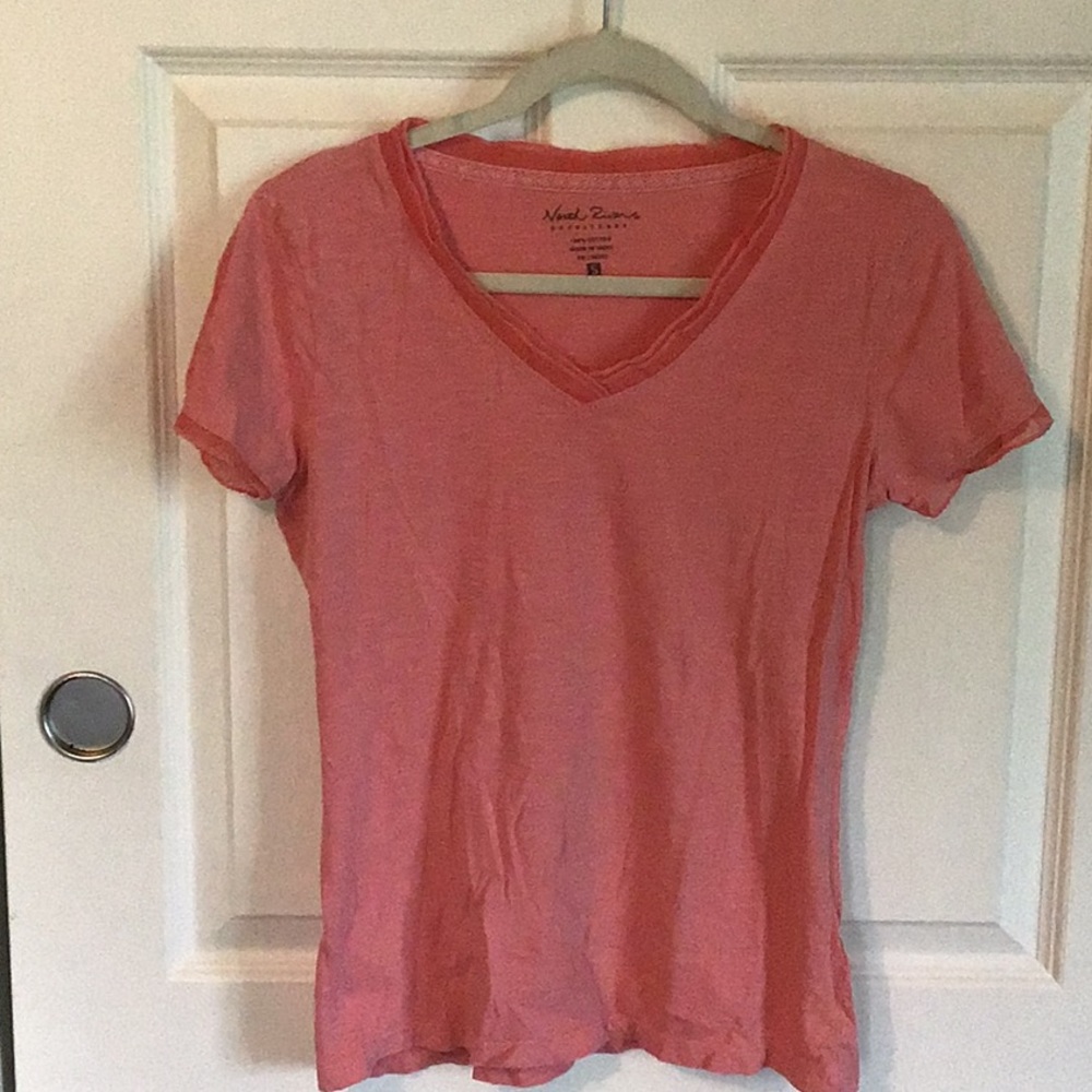 Michael Kors Pink V-Neck Women's Top